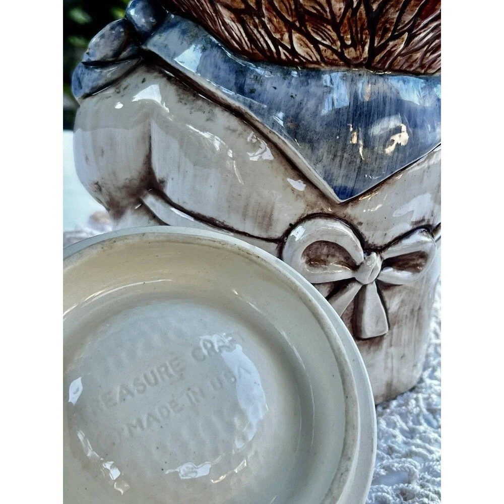 Stunning 🤩1980’s VINTAGE Treasure Craft (Chef Cookie Jar) MADE IN USA